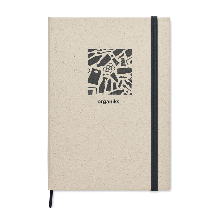 A5 notebook grass